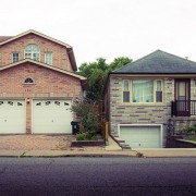 Van Buren Avenue residents Houses in a neighborhood
